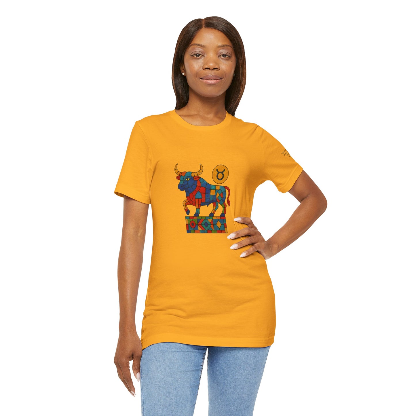 TAURUS - T-shirt, The Zodiac in Colors