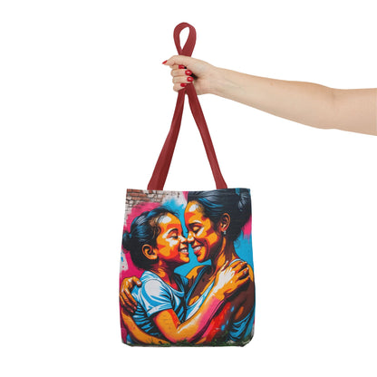 Artistic Surge - Eco-Friendly Canvas Tote Bag - SMILING HUG