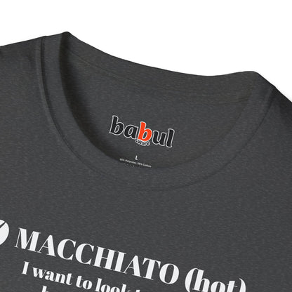 CoffeeTherapy T-Shirt – Irony Is the Best Cure (Right After Coffee)