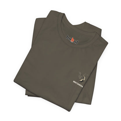 METANOIA T-Shirt – From Silence to Flight (Reverse)