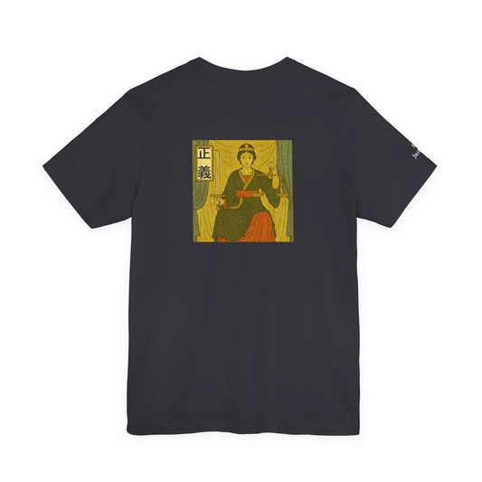 Justice - Tarot in Ukiyo-e Style