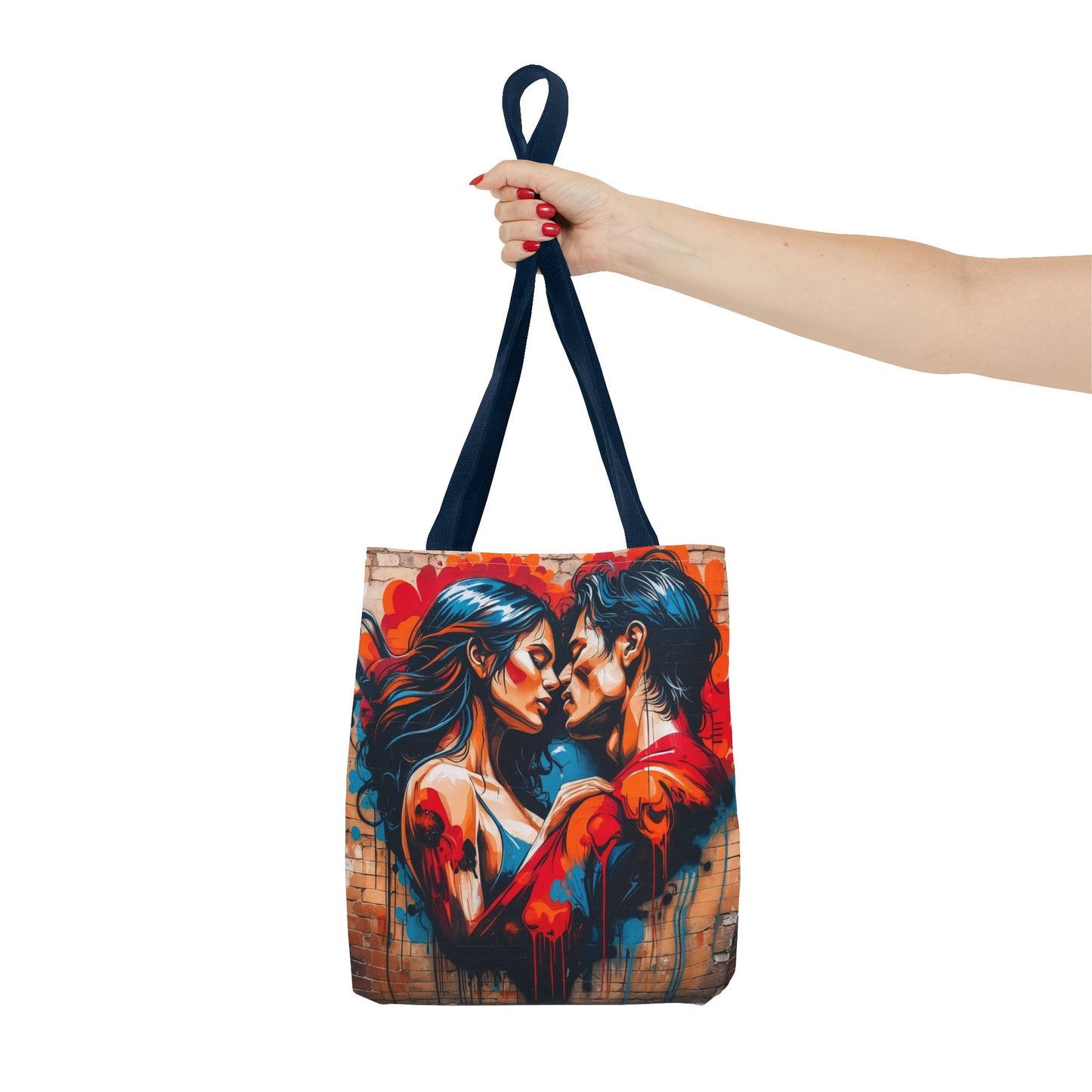 Artistic Surge - Eco-Friendly Canvas Tote Bag - LOVERS
