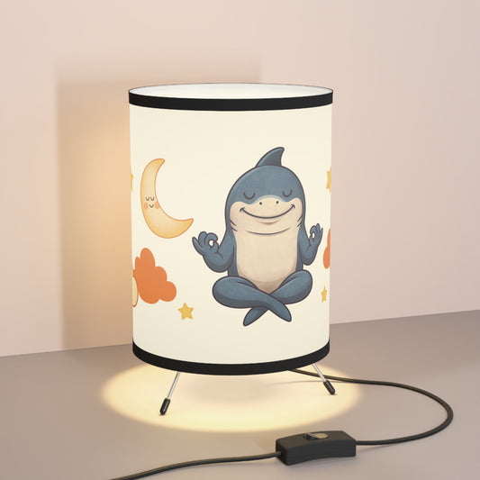 ZEN INSIDE Calming Tripod Lamp. Shark