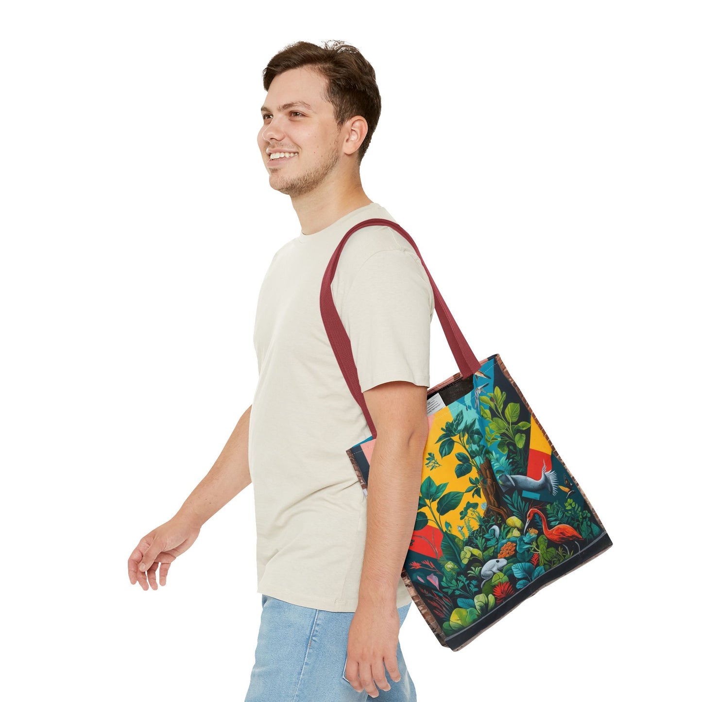 Artistic Surge - Eco-Friendly Canvas Tote Bag - NATURE