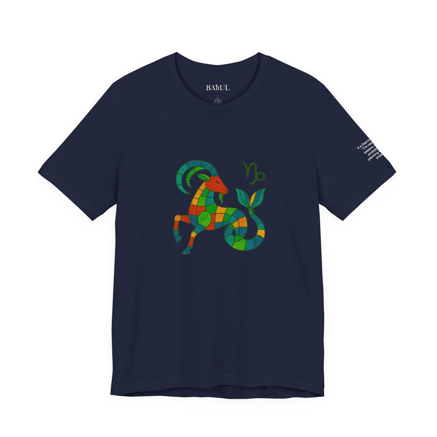 CAPRICORN - T-shirt, The Zodiac in Colors
