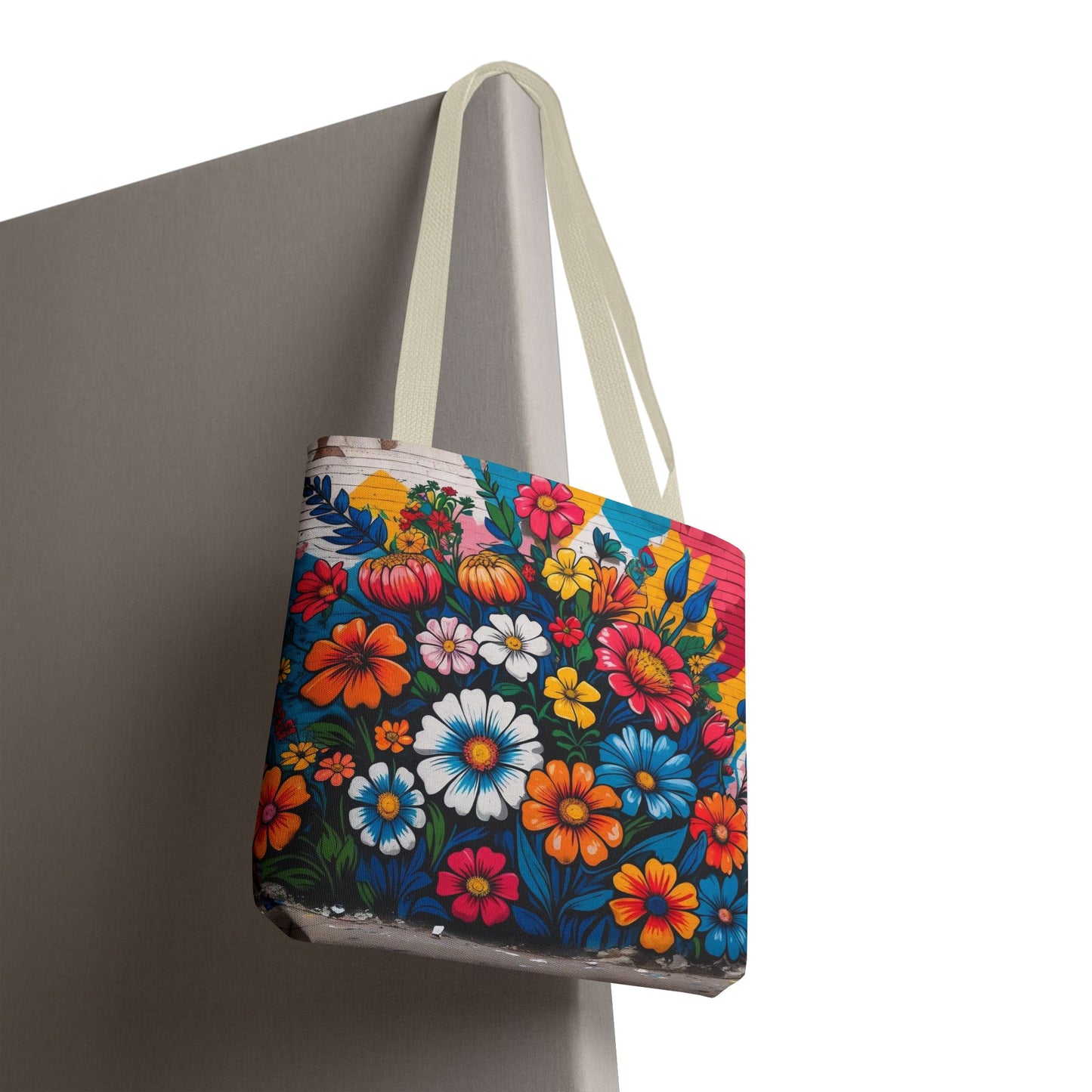 Artistic Surge - Eco-Friendly Canvas Tote Bag - FLOWERS