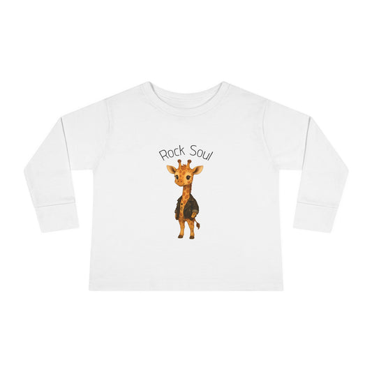 Rock Soul Kids Tees - Giraffe - Sweet Animals with a Rebel Beat