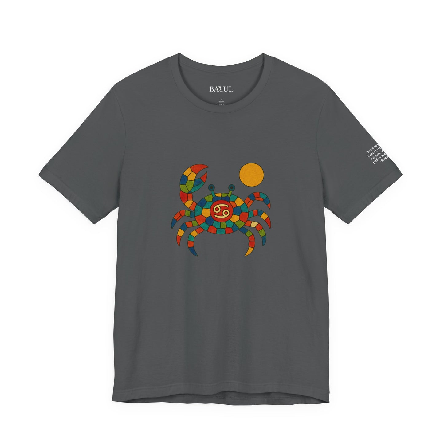 CANCER - T-shirt, The Zodiac in Colors