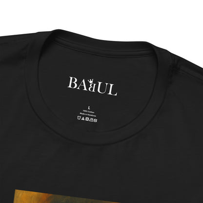 DOGART Unisex Jersey DOG T-Shirt - MODIGLIANI - Iconic Painting Reimagined with Dogs