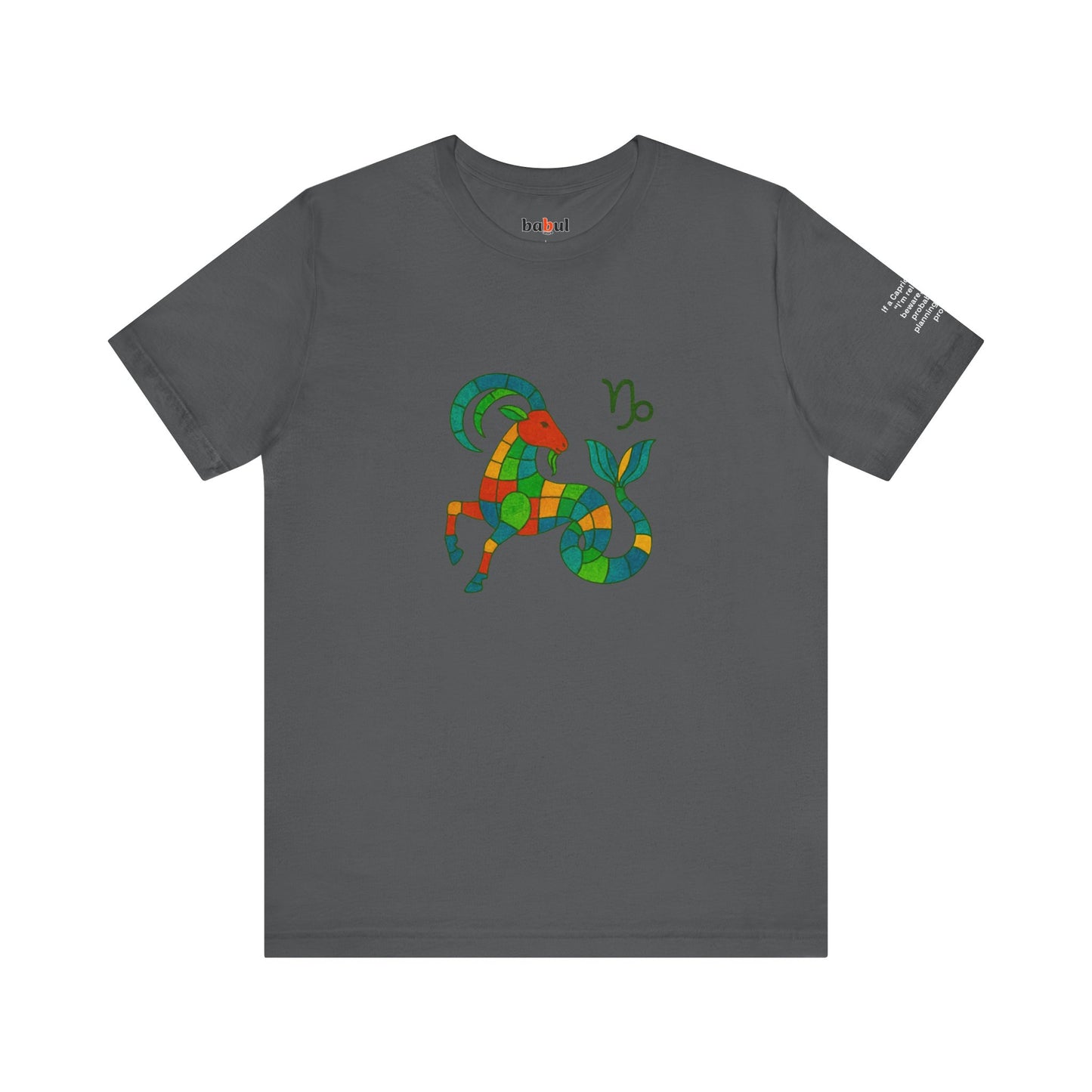 CAPRICORN - T-shirt, The Zodiac Signs According to Saint Phalle