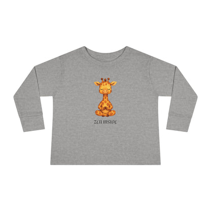 Zen Inside Long Sleeve Tee - GIRAFFE