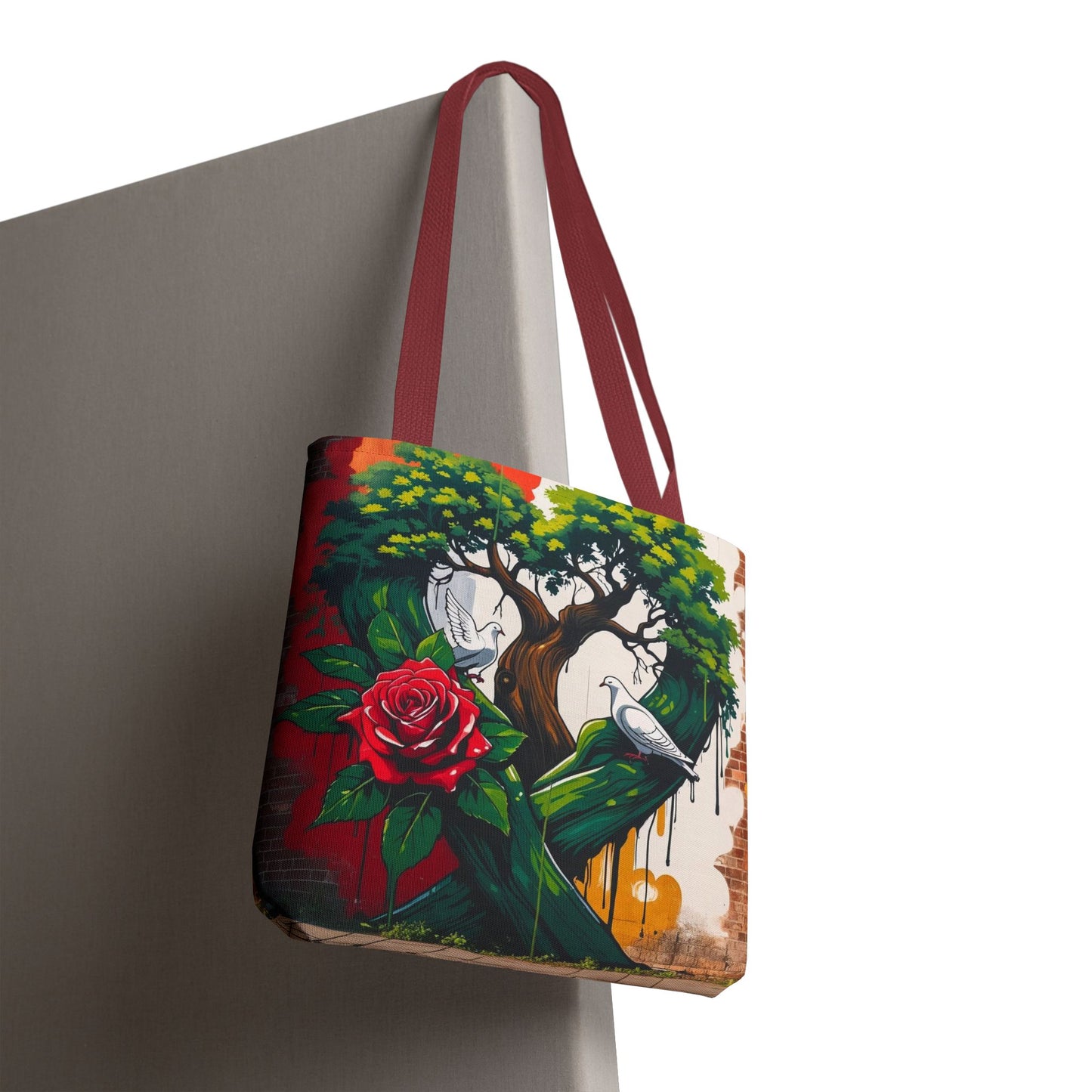 Artistic Surge - Eco-Friendly Canvas Tote Bag - ROSE