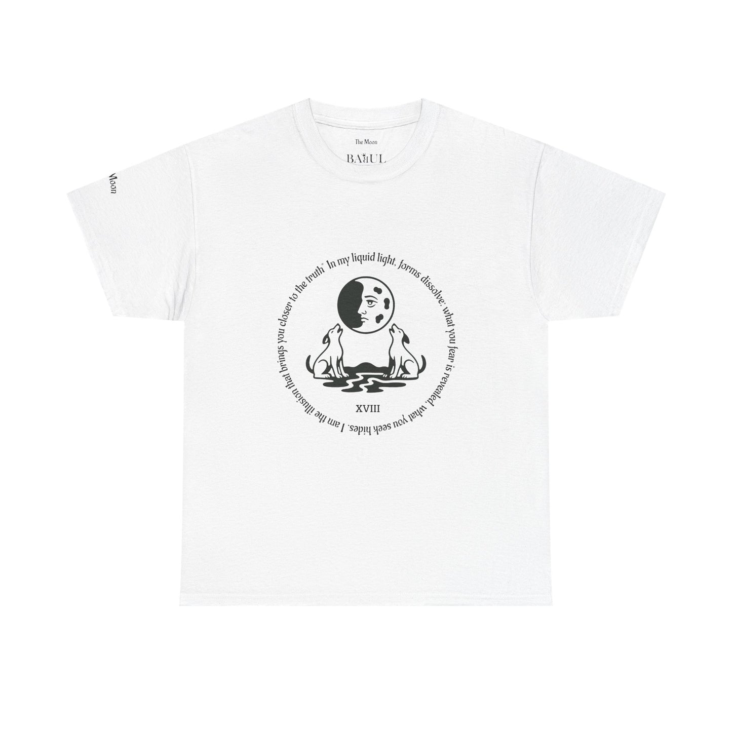 The Moon - ArcanaPop T-Shirt – Where Tarot Magic Meets Pop Art