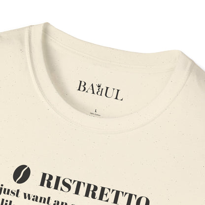 CoffeeTherapy T-Shirt – Irony Is the Best Cure (Right After Coffee)