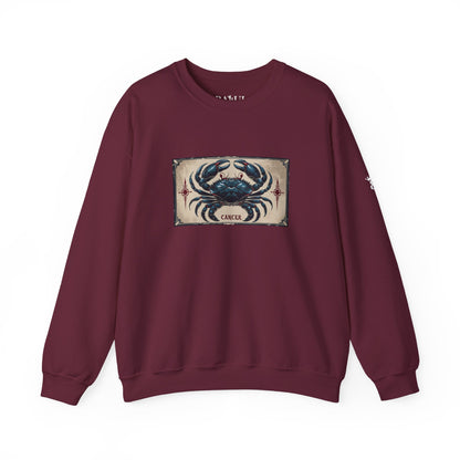 Cancer - Gothic Zodiac Blue Sweatshirt