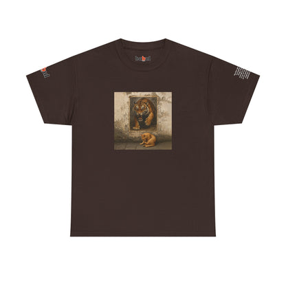 Rebel Graphic Tee - Unisex Heavy Cotton T-Shirt for the Wild at Heart. Rebel Tees, Born to Be Worn