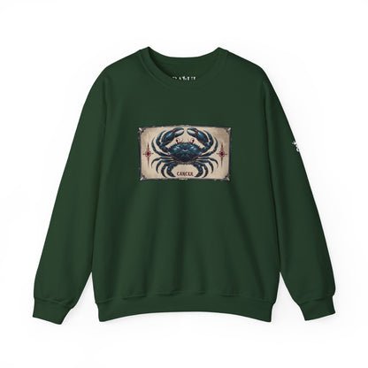 Cancer - Gothic Zodiac Blue Sweatshirt