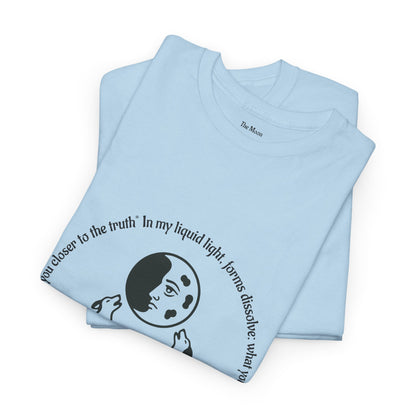 The Moon - ArcanaPop T-Shirt – Where Tarot Magic Meets Pop Art