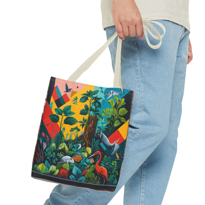 Artistic Surge - Eco-Friendly Canvas Tote Bag - NATURE