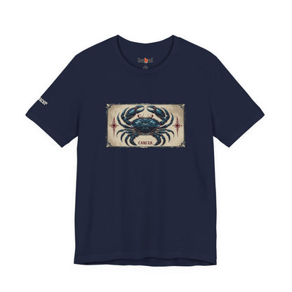 Cancer - Gothic Zodiac T-Shirt. Zodiac in the Shadows
