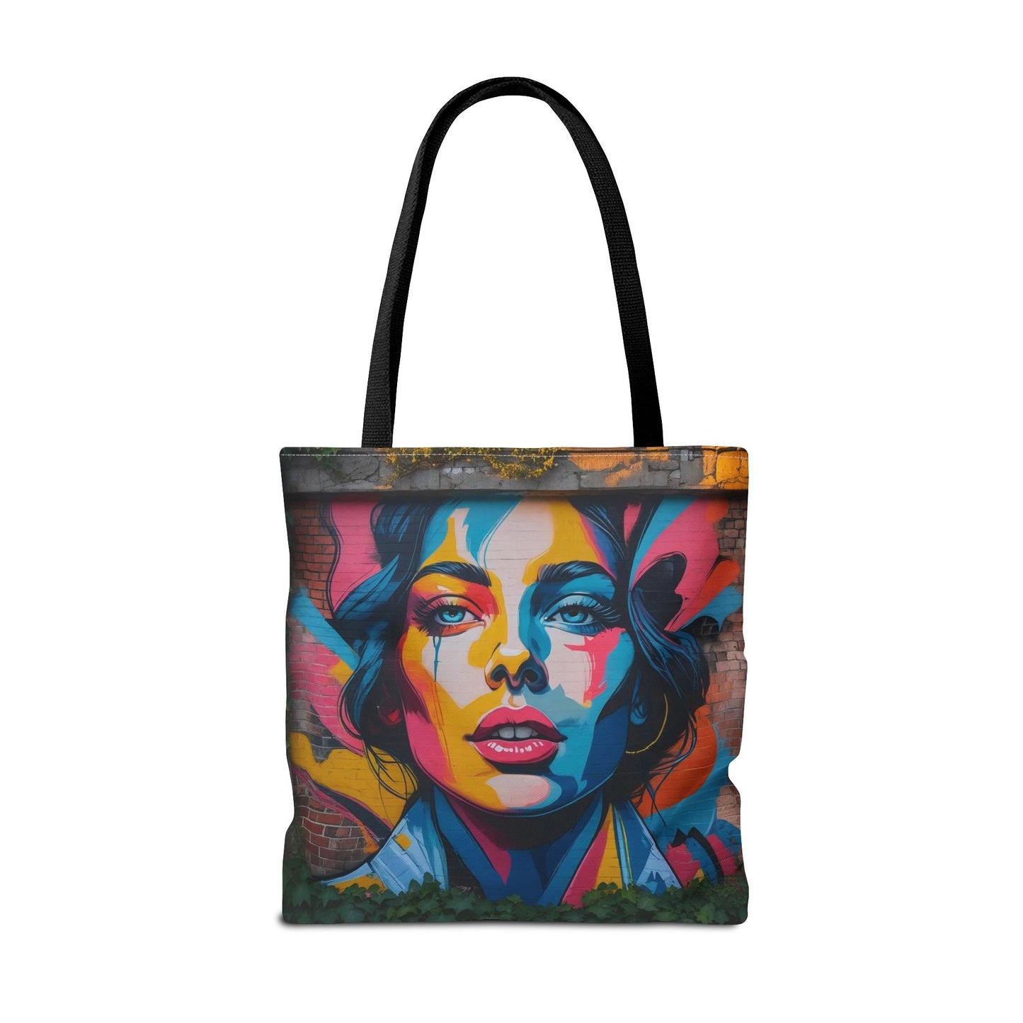Artistic Surge - Eco-Friendly Canvas Tote Bag - WOMAN'S FACE