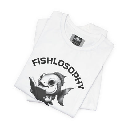 Fishlosophy Unisex Jersey Short Sleeve Tee –  The Ocean' depth is not for the faint of heart