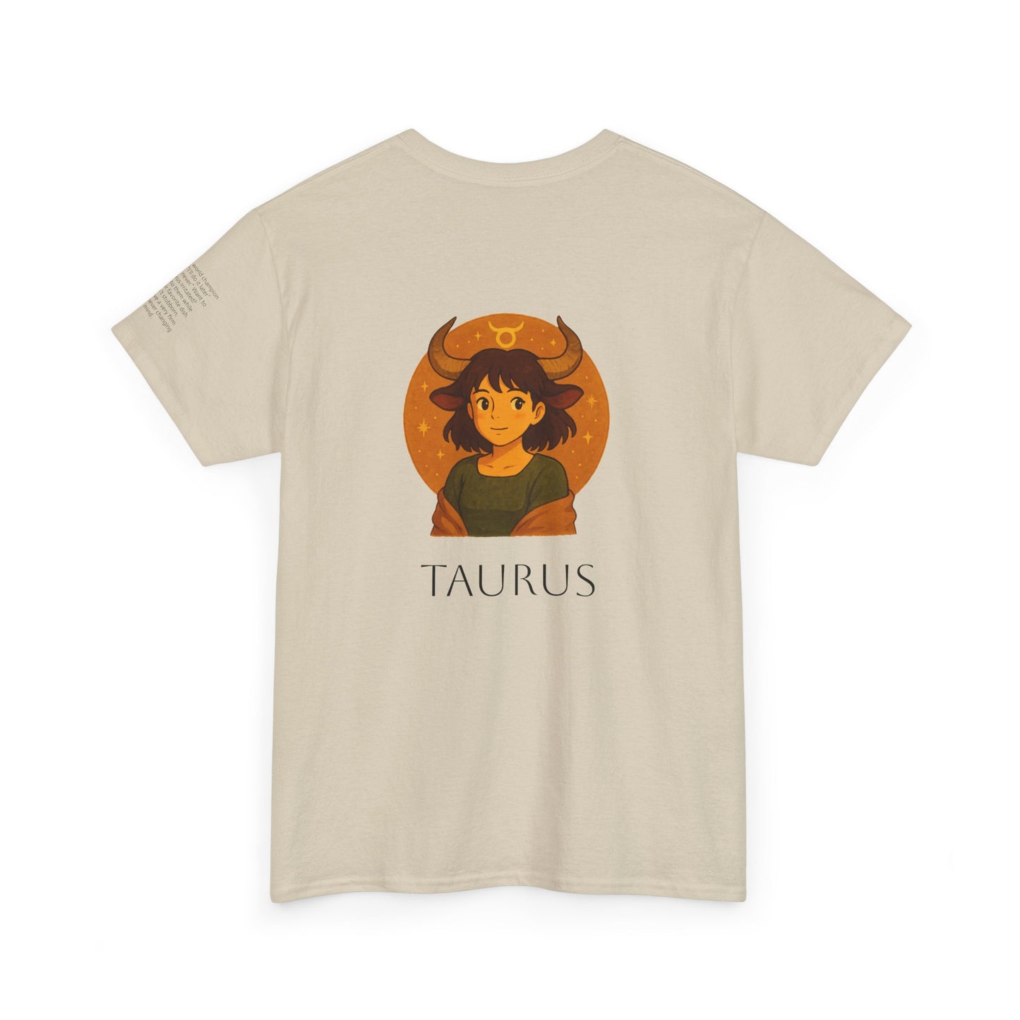 TAURUS - Dreamy Zodiac T-Shirts – The Magic of the Stars in Ghibli Style