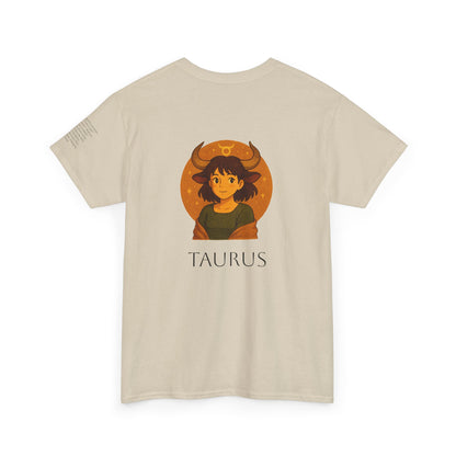 TAURUS - Dreamy Zodiac T-Shirts – The Magic of the Stars in Ghibli Style