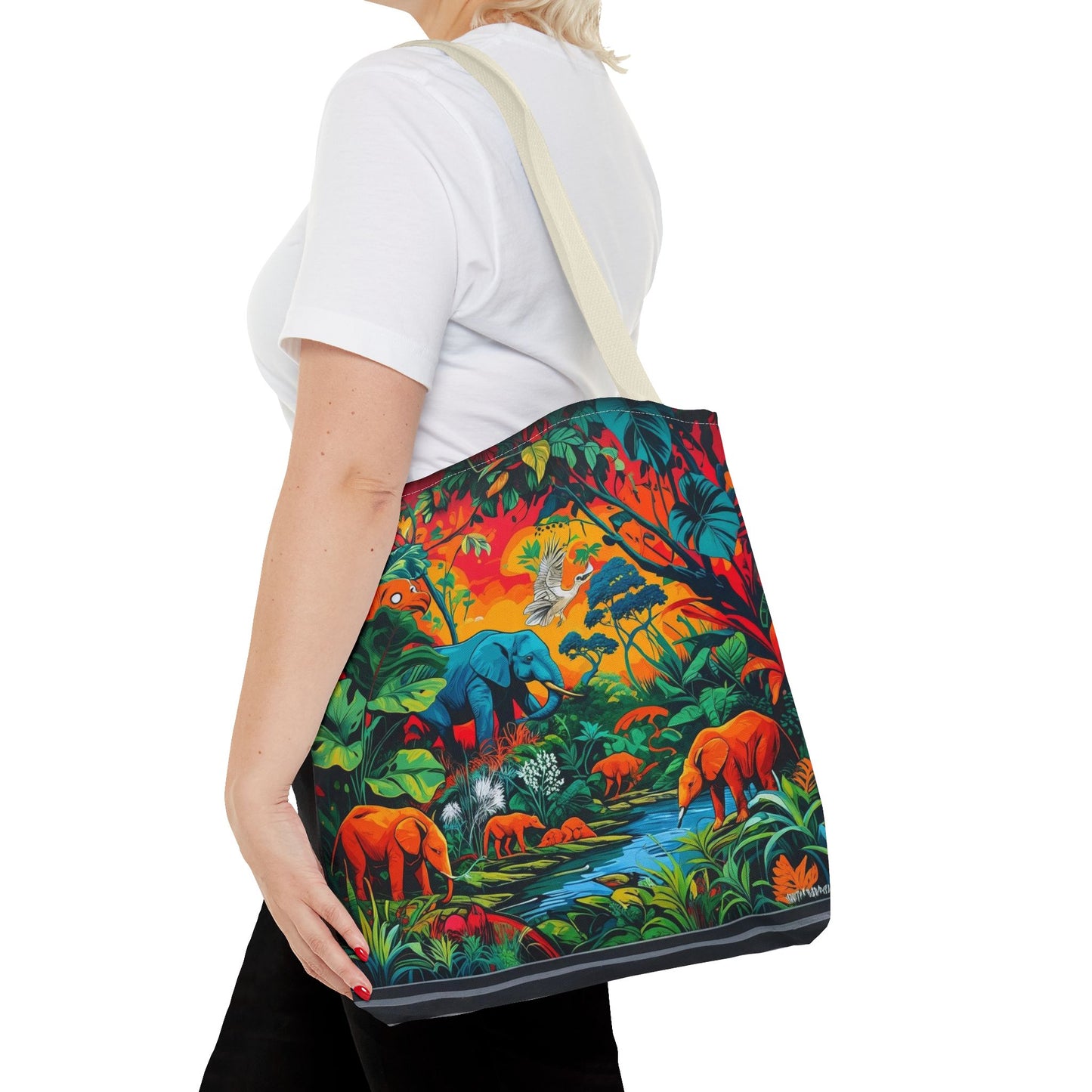 Artistic Surge - Eco-Friendly Canvas Tote Bag - ECOLOGY
