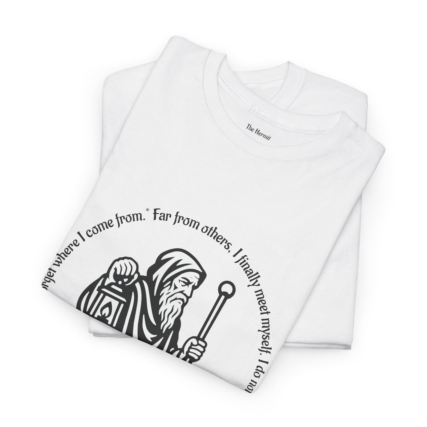 The Hermit - ArcanaPop T-Shirt – Where Tarot Magic Meets Pop Art