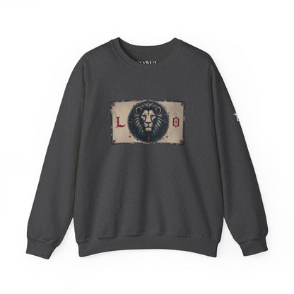 Leo - Gothic Zodiac Blue Sweatshirt