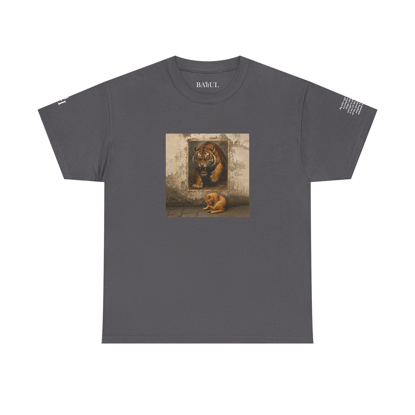 Rebel Graphic Tee - Unisex Heavy Cotton T-Shirt for the Wild at Heart. Rebel Tees, Born to Be Worn