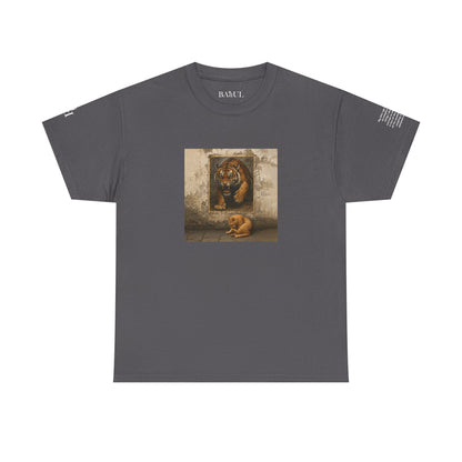 Rebel Graphic Tee - Unisex Heavy Cotton T-Shirt for the Wild at Heart. Rebel Tees, Born to Be Worn