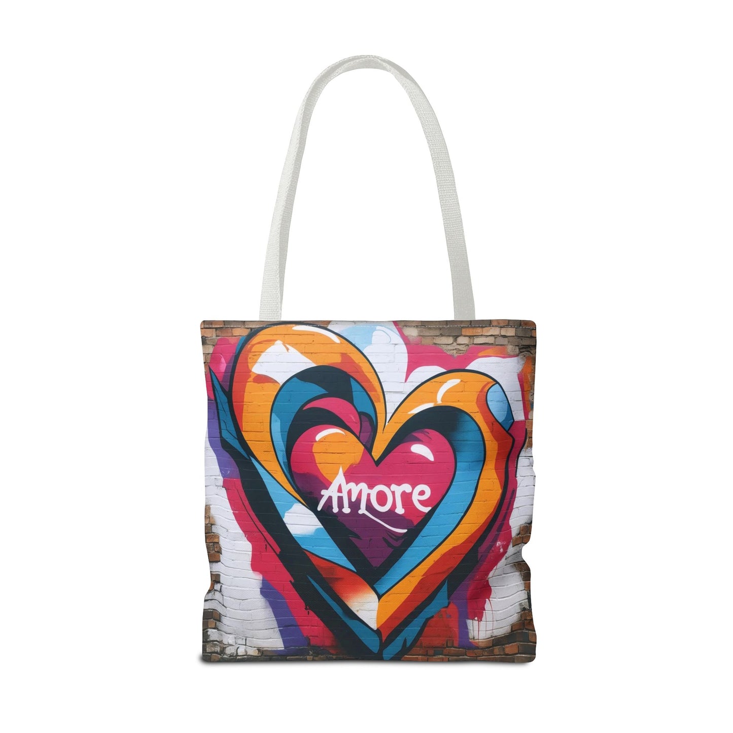 Artistic Surge - Eco-Friendly Canvas Tote Bag - HEART