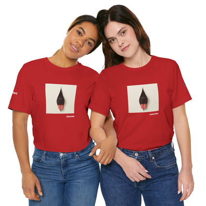 DOGART Unisex Jersey Dog T-Shirt - FONTANA - Iconic Painting Reimagined with Dogs