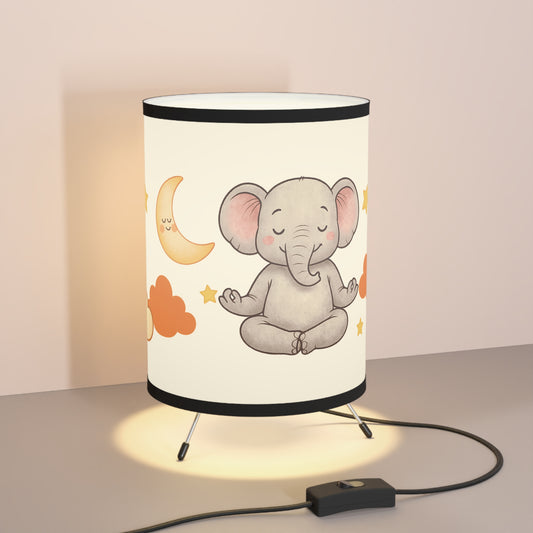 ZEN INSIDE Calming Tripod Lamp. Elephant