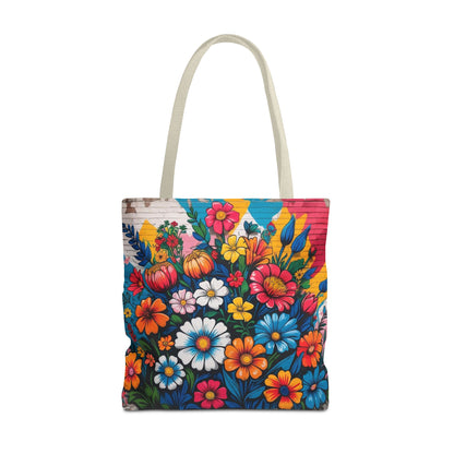 Artistic Surge - Eco-Friendly Canvas Tote Bag - FLOWERS