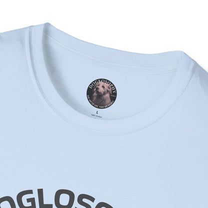 Doglosophy  Unisex Softstyle T-Shirt - "Happiness is a Warm Sunbeam" Design