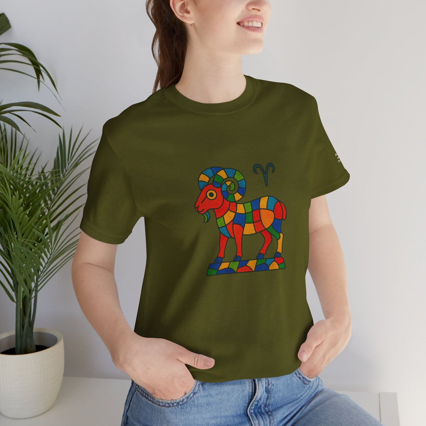 ARIES - T-shirt, The Zodiac in Colors