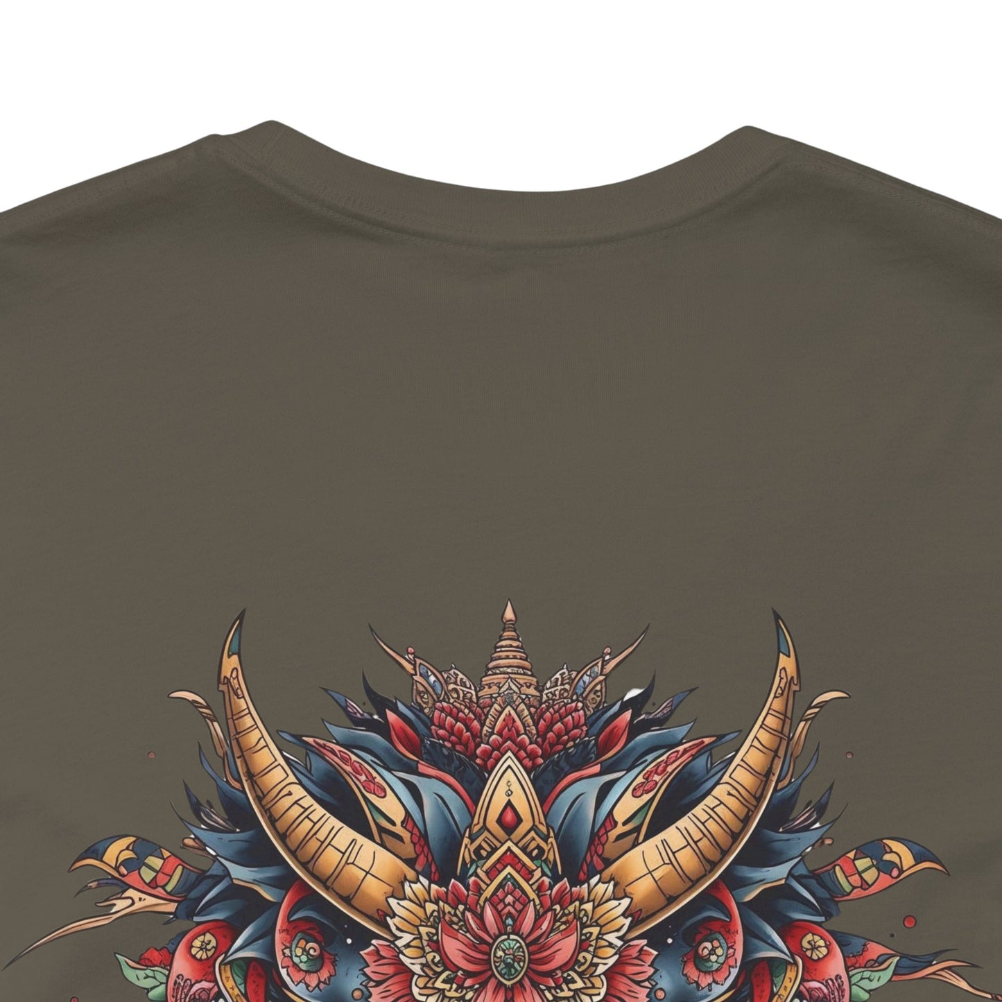 The Bold Oni Mask Streetwear T-Shirt