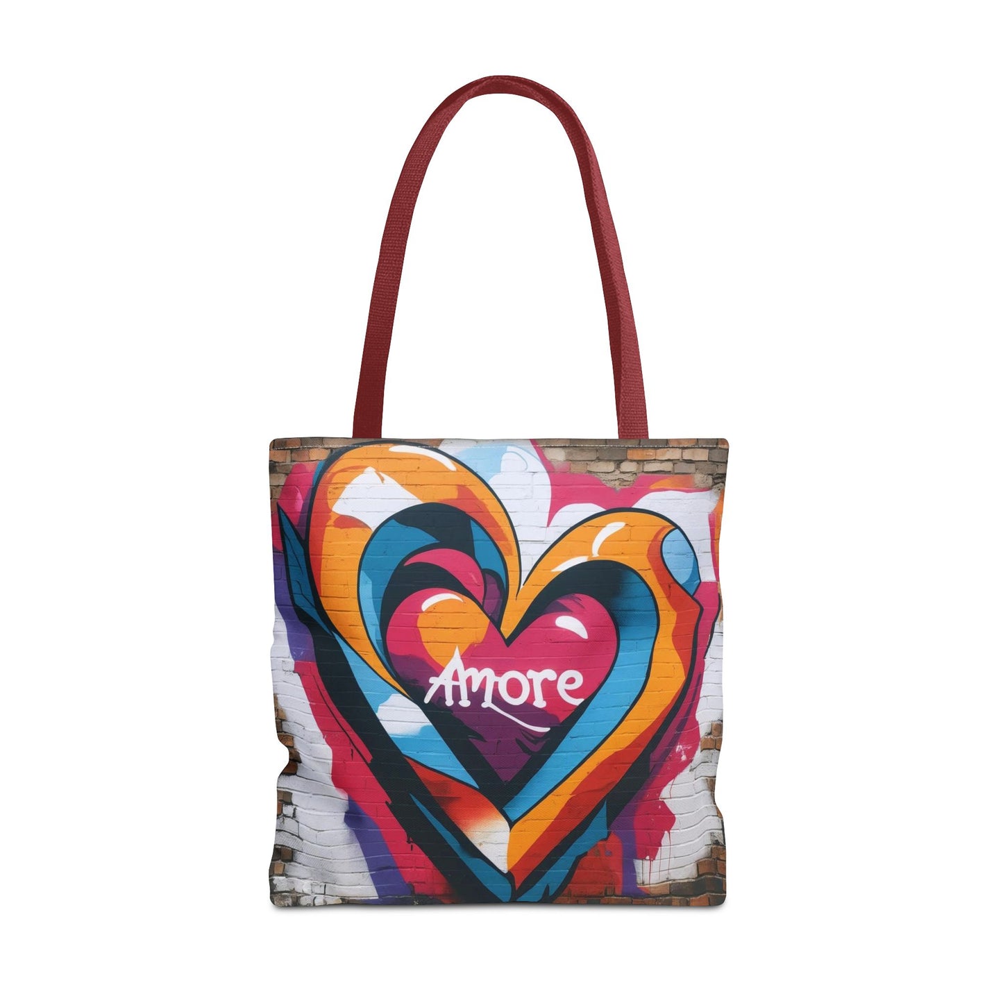 Artistic Surge - Eco-Friendly Canvas Tote Bag - HEART