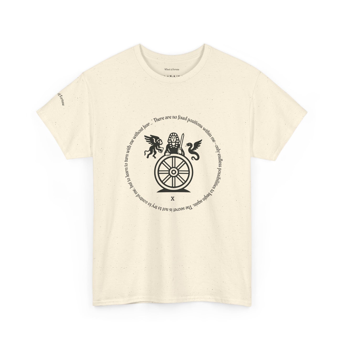 Wheel of Fortune - ArcanaPop T-Shirt – Where Tarot Magic Meets Pop Art