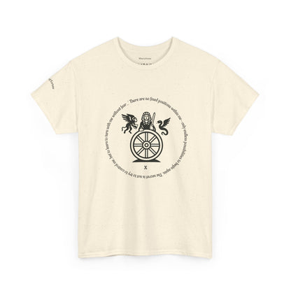 Wheel of Fortune - ArcanaPop T-Shirt – Where Tarot Magic Meets Pop Art
