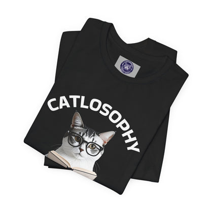 Catlosophy Unisex Jersey Short Sleeve Tee –  "I am not ignoring you" Design