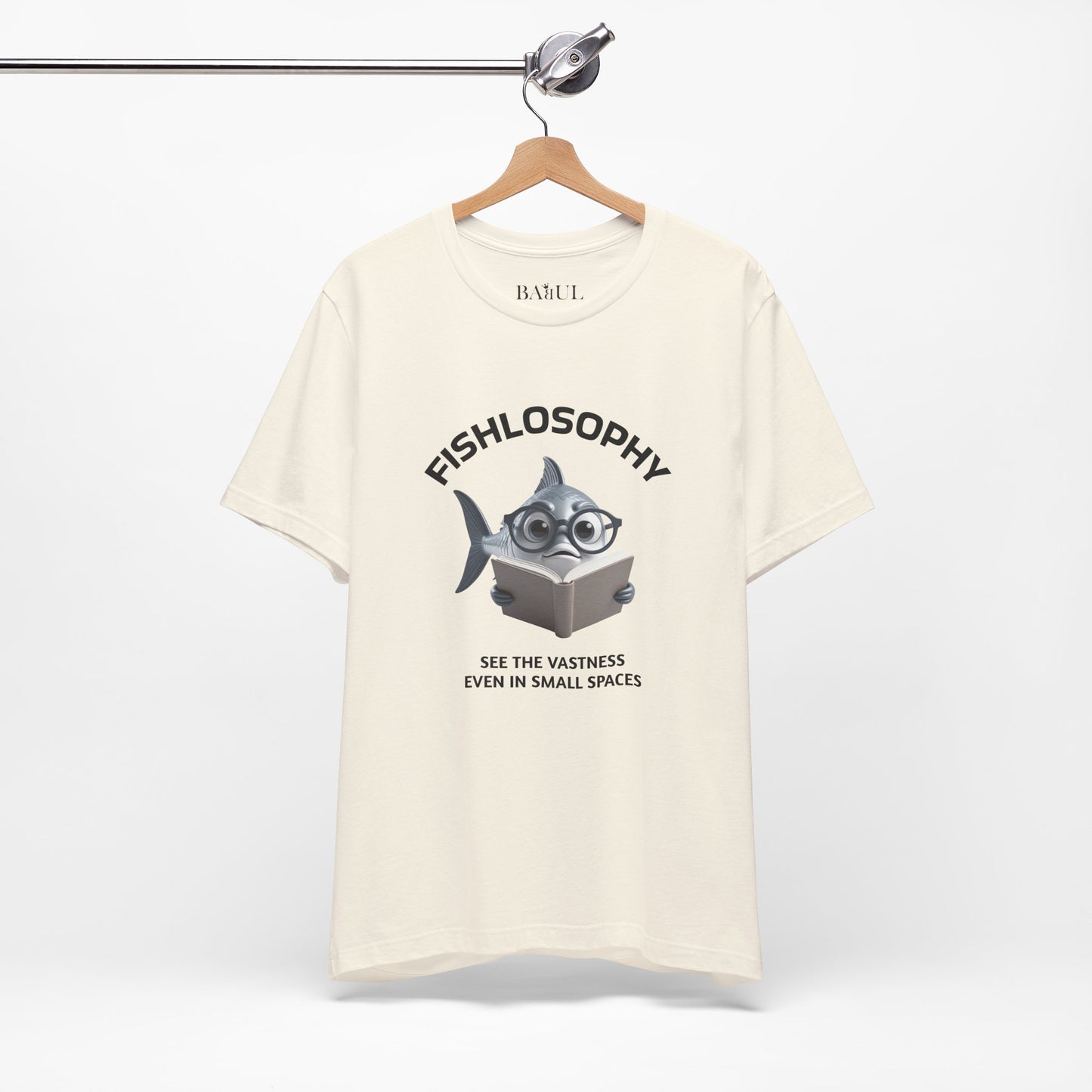Fishlosophy Unisex Jersey Short Sleeve Tee –  See the vastness even in small spaces
