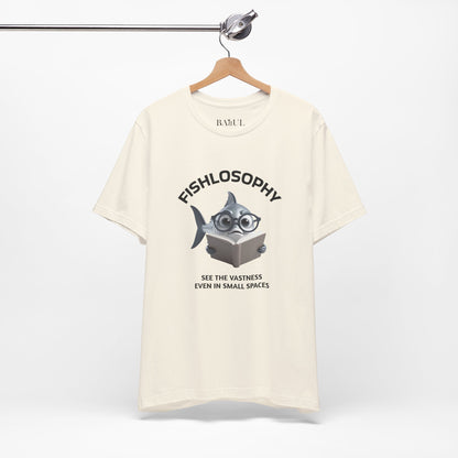 Fishlosophy Unisex Jersey Short Sleeve Tee –  See the vastness even in small spaces