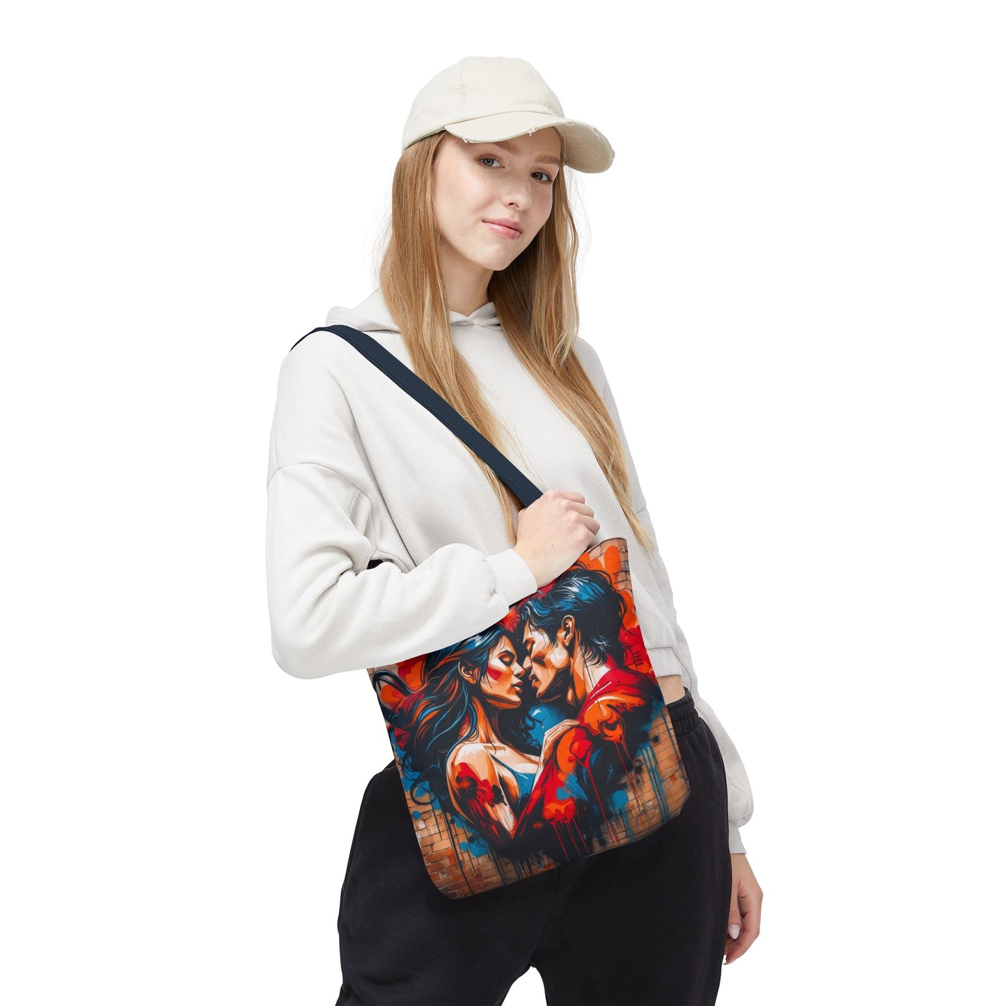 Artistic Surge - Eco-Friendly Canvas Tote Bag - LOVERS