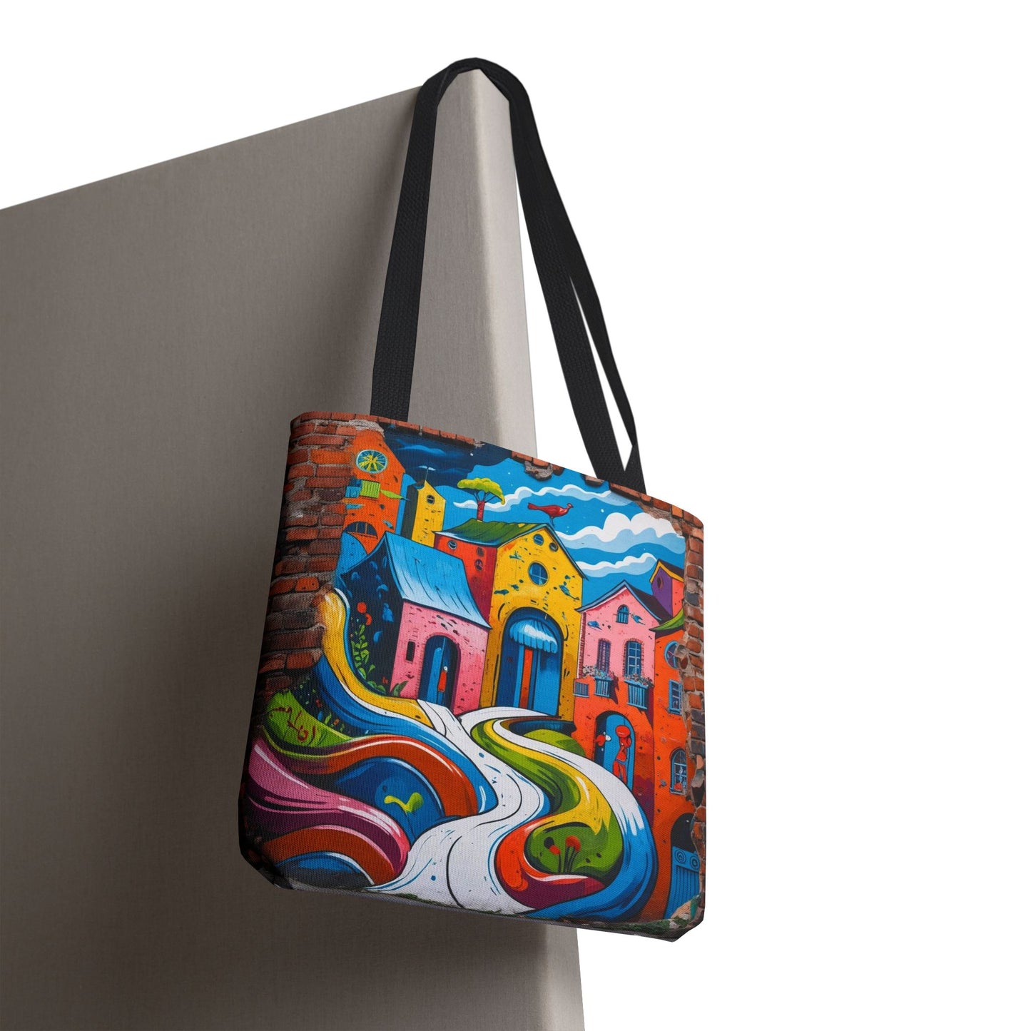 Artistic Surge - Eco-Friendly Canvas Tote Bag - HOUSES