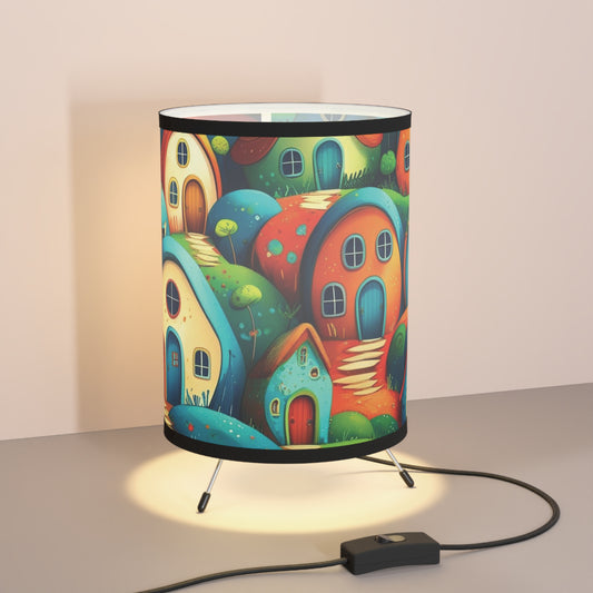 ENCHANTED LIGHTS. Dream Worlds in Your Room. Calming Tripod Lamp. Village