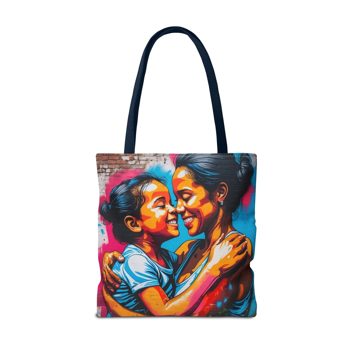Artistic Surge - Eco-Friendly Canvas Tote Bag - SMILING HUG